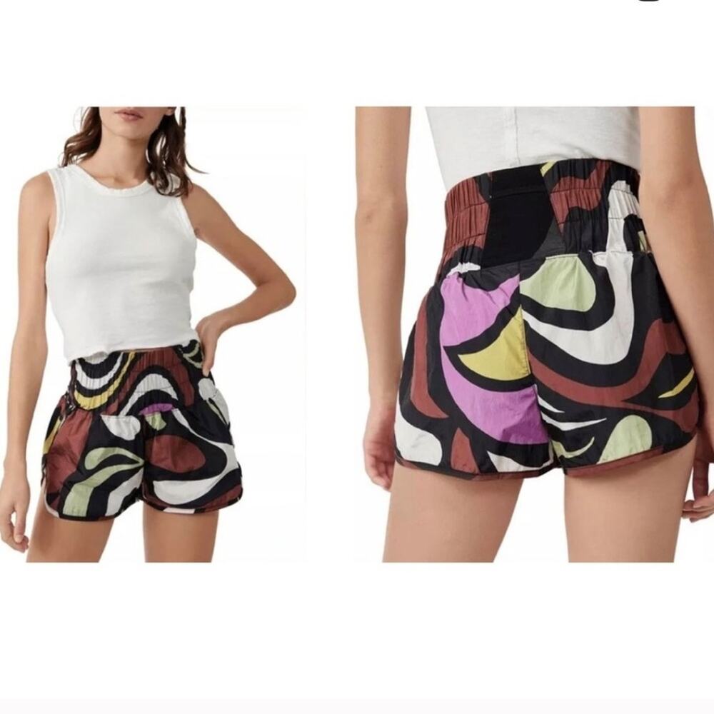 NEW Free People Movement The Way Home Short in Jungle Swirl Combo - Size L